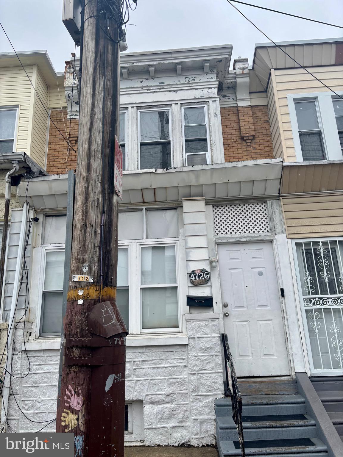 Charming 3-Bedroom Row Home – Great Investment or First-Time Buy!
Welcome to 4726 N 2nd Street, a well-maintained 2-story row townhouse offering 3 spacious bedrooms and 1 full bathroom. Currently tenant-occupied with a long term tenant on a month to month.
Locatedin Feltonville, this home is just steps from a convenient bus stop, making commuting easy and efficient. You'll also be close to local shops, restaurants, parks, and schools, with quick access to Broad Street and nearby neighborhoods like Olney and Logan. This property is an estate. Come take a look!