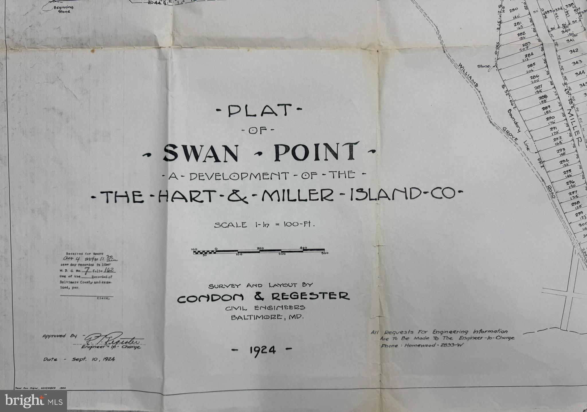 9TH ST & SWAN AVE LOTS 364-365, 371-374, 382-387