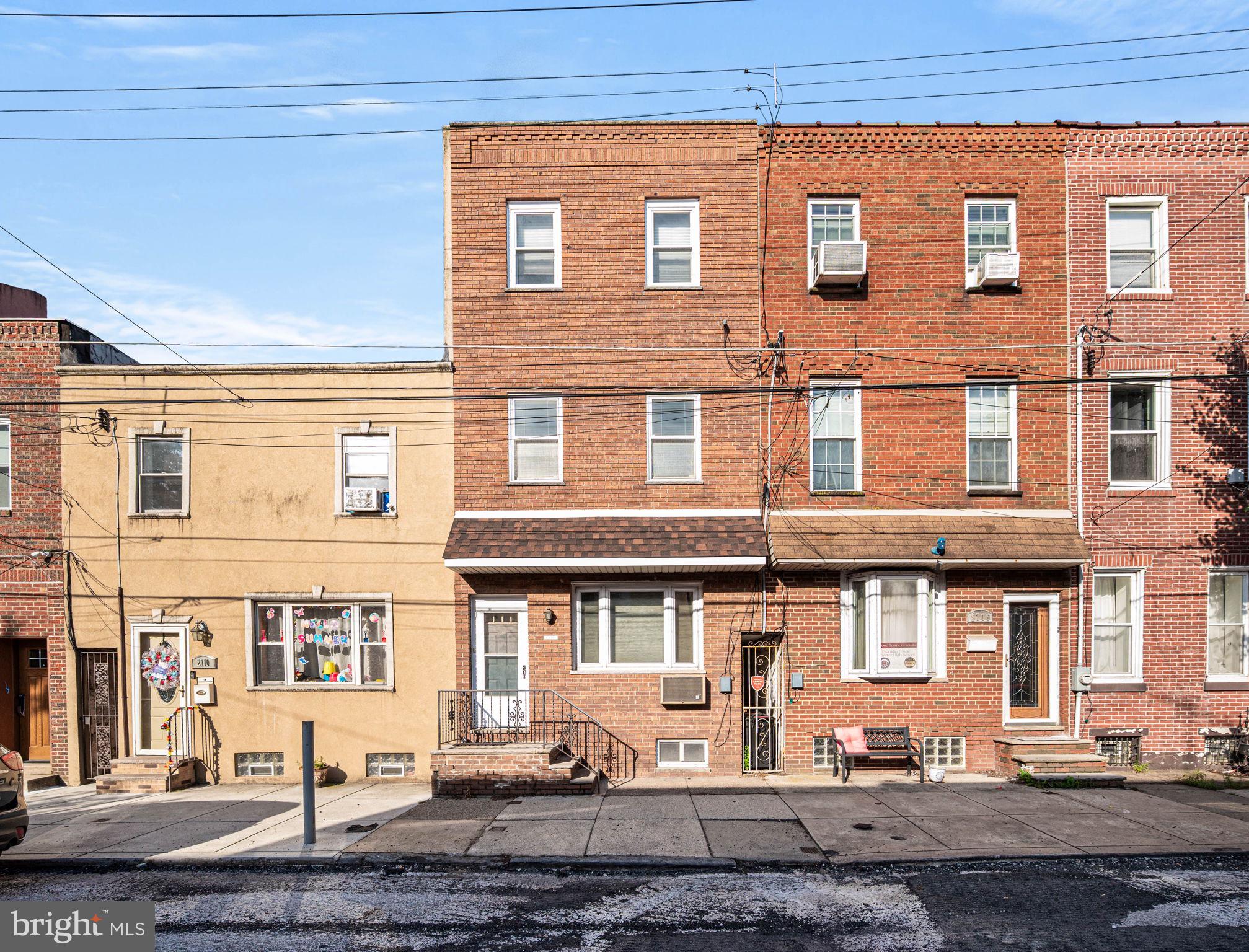 Welcome to this spacious 5-bedroom, 2-bath home in the heart of Port Richmond, offering tons of potential and charm! This is an estate sale and is being sold as-is. Whether you're looking for space to grow or a great investment opportunity, this home is ready for your personal touch.
Inside, you’ll find high ceilings and plenty of natural light. The layout includes two bedrooms on the second floor and three more on the third, including a second-floor bedroom with its own full bath—perfect for a primary suite or guest space. The main level features a cozy living area and dining room that leads you to the kitchen and back of the home.
Step out back and you’ll love the large rear space, perfect for relaxing or entertaining. It will lead you to the garage out back, giving you private parking or extra storage.
Location-wise, you’re just a short stroll from neighborhood favorites like Tacconelli's Pizza, Stock's Bakery, Gaul & Co. Malt House, and Her Daughter’s Café. Walk to Powers Park or the Richmond Library, and enjoy quick access to I-95, bus routes, and Center City. Whether you're commuting or just exploring Philly, getting around is easy.
Don't miss your chance to get into this popular neighborhood and turn this house into a home. Schedule your showing today and see the potential for yourself!