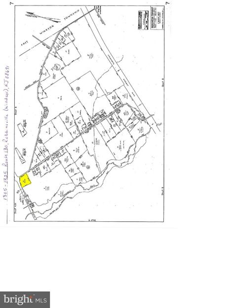Vacant Land For Sale - 1305 Route 130<br/> Mercer County, Robbinsville Township, NJ 08691