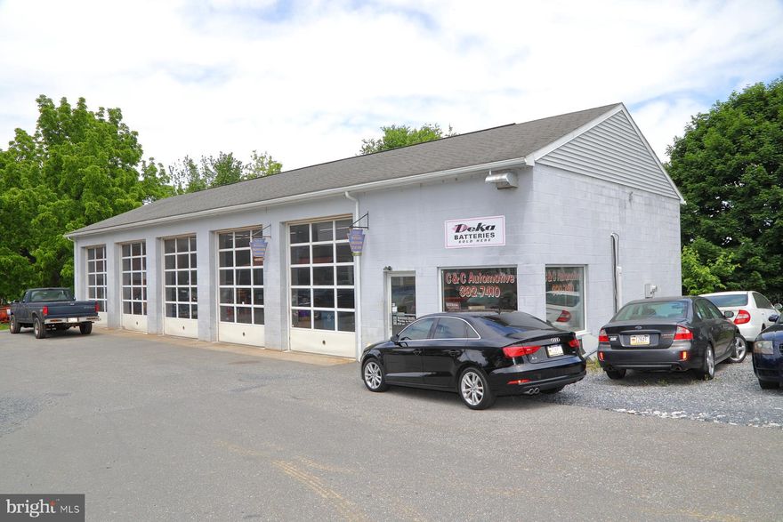 Established business since 1998, Great location with high traffic count on Columbia Ave. Very successful auto repair business with a 5 door operation. Also included are two rental resident buildings. 2001 Square feet and the other is 835 square feet.  Gross income on rentals are 27,600 plus profitable P&L for business.
All showings to be at 5:30 PM with listing agent present.  

Note:  P & L statements and equipment list available with a signed non disclosure form

Note:  Auto sales allowed under zoning