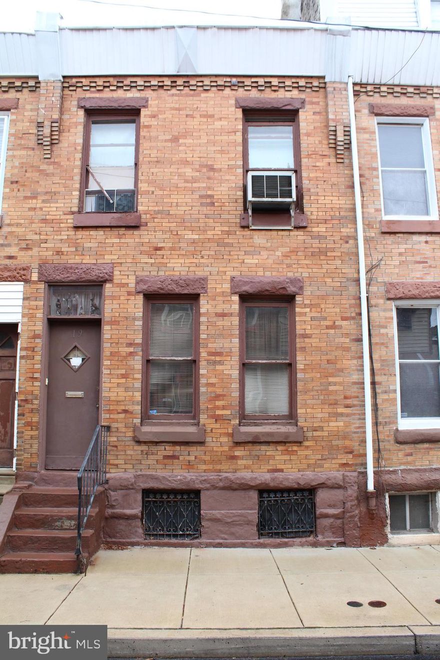 Discover this fantastic opportunity in the Strawberry Mansion neighborhood of Philadelphia! This charming 2-bedroom, 1-bathroom Brick Front Row Home awaits your vision. Ideal for first-time homeowners with a knack for investment or seasoned investors seeking an awesome property at an attractive price point.  Step inside to discover a spacious layout on the first floor boasting a generous living room, dining area, and a modern kitchen with direct access to the sizable backyard—an ideal space for entertaining or relaxation.  Upstairs you will notice the two well-proportioned bedrooms.  Completing the second floor is a full hall bathroom featuring a comfortable Tub/Shower area. Downstairs, the basement presents ample storage space and the potential for conversion into a finished area, limited only by your imagination. While some tender loving care is needed to unlock its full potential, this property may have some rewarding opportunity to create a comfortable residence or a lucrative addition to your investment portfolio.  This property offers easy access to public transportation, shopping, dining, and a host of amenities. Don't miss out on this incredible investment opportunity, —schedule your appointment today and seize the potential of this fantastic property!  This Property is Being sold in As-Is Conditions.