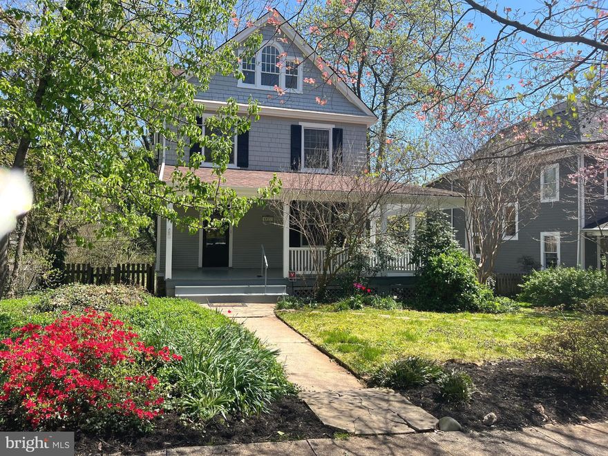 Welcome to Storybook Roland Park! OPEN HOUSE SAT. 4/20 - 12-2pm & Sun. 4/21 - 12-2pm! Just steps away from Stony Run Park & the Roland Park Community pool -you will feel the space in this tranquil setting! This well maintained, nicely updated & expanded 5BR, 2.5BA  home has recently been painted throughout - Exterior & Interior (2024) & the hardwood and pine floors on all 3 levels were refinished and restored to their original beauty! (2024)  Newer kitchen granite countertops & a garden window !  A finished sunporch addition & large deck off of the kitchen are great for Summer grilling and Entertaining! Charming details with a wraparound front porch, Custom Built-Ins, Stainglass window, 9+ ceilings!, decorative fireplace & a delightful sleeping porch off of the Primary suite! 
Outside you will find a lovely lawn & fenced back yard - great for dogs or a playset! TOP RATED Roland Park ES & Roland Park MS .  Newer Roof Replaced (2015) Central AC serviced (2024) Close in time to Enjoy the Roland Park Pool this Summer 2024. Walking distance to the Wyndhurst shops, Eddies and just minutes to Hopkins and Downtown for a convenient commute. 
Welcome Home to Roland Park!
