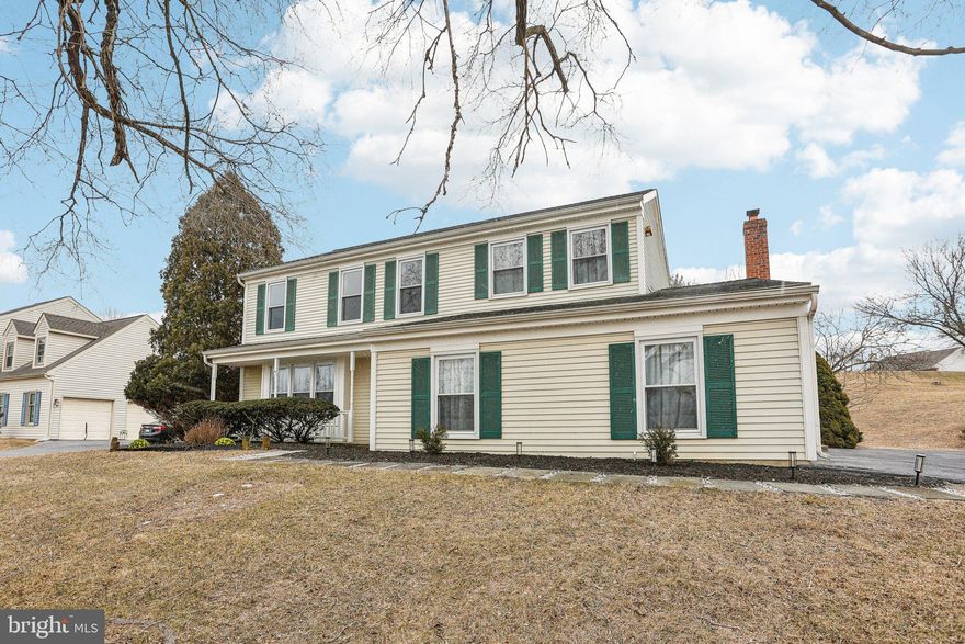 This beautiful 4-bedroom, 2.5-bathroom home, set on a spacious .59-acre lot, offers a bright, open floor plan perfect for today’s lifestyle. As you enter, you'll be greeted by hardwood floors throughout the main level. The living room features large windows with picturesque views, flowing seamlessly into the dining room, which overlooks the private backyard. The open kitchen is equipped with stainless steel appliances, tile flooring, and a custom tile backsplash. It opens into the cozy family room with a brick fireplace and sliding doors to the patio. A second set of sliding doors from the kitchen leads outside, perfect for entertaining. Upstairs, you’ll find three spacious bedrooms and a luxurious Primary Suite with an updated ensuite and walk-in closet with glass-etched doors. The finished lower-level offers flexible space for a gaming room, office, or more. Located minutes from downtown West Chester and Main Street at Exton, with access to top-rated schools, this home is in a prime location. Don’t miss out—schedule your showing today!