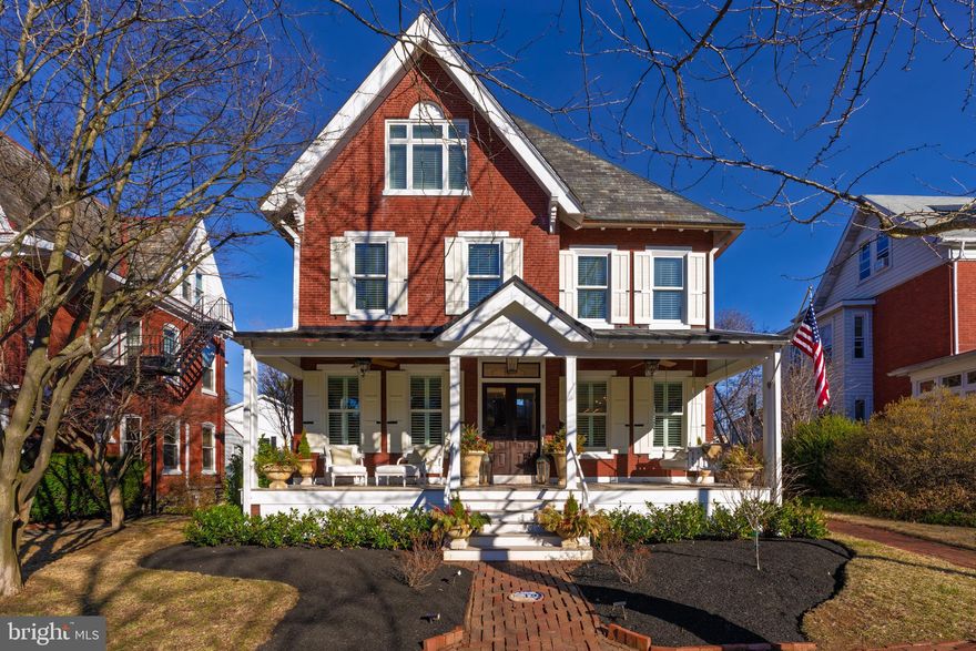 Completely Renovated Brick Victorian - Just Steps from Everhart Park! Welcome to 419 W Union St, where classic brick walkways and a charming covered front porch blend seamlessly with a thoughtfully modern interior design. This beautifully updated Victorian home, situated just five houses from the scenic Everhart Park, has been meticulously renovated from top to bottom. Every detail has been carefully considered, from the rich hardwood floors throughout to the exquisite new kitchen and bathrooms. As you enter, you’re greeted by a welcoming vestibule entry with a transom window, setting the tone for the unique character and craftsmanship found throughout the home. The chef-inspired kitchen boasts distinctive features, including a pot filler, a farmhouse sink, and glass-front accent cabinets, perfect for showcasing your favorite dishware. Upstairs, the home offers generously sized bedrooms, including a serene 3rd-floor retreat complete with a cozy window bench and ample natural light. A major highlight of this home is the luxurious owner's suite, which offers a spacious layout and a stunning, newly finished en suite bathroom – the perfect sanctuary for relaxation and comfort. With a total of 5 bedrooms and 3.5 bathrooms, this home provides exceptional flexibility for creating personalized living spaces. Need extra room? The expansive 3rd floor can be easily transformed into a private sanctuary: whether as a home office, dressing area with a large walk-in closet, library, or even an art studio, the possibilities are endless. The partially finished basement features charming arched doorways, offering a perfect space for additional storage or customization into a cozy living area. Outside, the charming fenced backyard invites you to unwind on the covered back stoop or enjoy a peaceful evening on the patio. A brick walkway leads you to the oversized 1.5-car garage, complemented by convenient off-street parking for up to 4 vehicles – a rare and coveted feature in the borough. Located on a peaceful, tree-lined street, 419 W Union St offers the best of both worlds: a tranquil setting with easy access to all the vibrant amenities of West Chester. Everhart Park, with its playground, basketball court, gazebo, and walking paths, is just a 1-minute stroll away, making this an ideal location for outdoor enthusiasts. This home offers the trifecta of spacious design, modern amenities, and unbeatable location. Don’t miss your chance to own a piece of West Chester’s charm – schedule your private tour today!