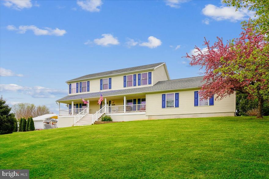 Open House Sunday 1-4.   Come see this wonderful Westminster home with so much added value!  In addition to the spacious home with 3/4 bedrooms, 3.1 baths and 3 finished levels, this property features a pergola with hot tub, above ground pool with deck, playhouse/shed, screened patio and firepit!!  You'll want to be there!
Excellent Westminster colonial with generous lot, fantastic views and value galore!  Custom built by Seller this home features open kitchen with maple 42" cabinets with soft close doors, stainless steel Maytag appliances, spacious pantry, kitchen island, formal dining room, generous Primary bedroom and en suite bath with soaking tub as well as his and hers walk-in closets, huge 2 car attached garage,  hybrid hot water system, French doors, cherry hardwood flooring, spacious finished lower level (featuring Superior Walls foundation) with pellet stove connected to the furnace,  full bath,  acoustical ceiling tiles, French doors to all the backyard fun.   This quality home has so much to offer...hot tub evenings, family fun on movie night,  entertaining  around the pool and  firepit nights solving the world's problems or contemplating the universe, there's all that and more here!  Welcome home!  We're ready to go!!