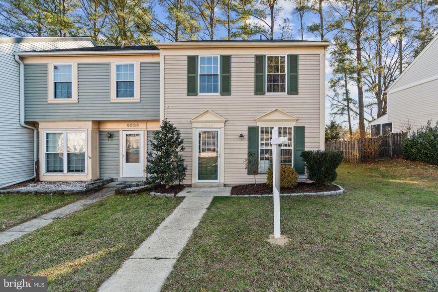 Recently updated to feature new paint, carpet, LVP flooring, vanities, and more! End unit with fully fenced backyard. Close to 97 and shopping.