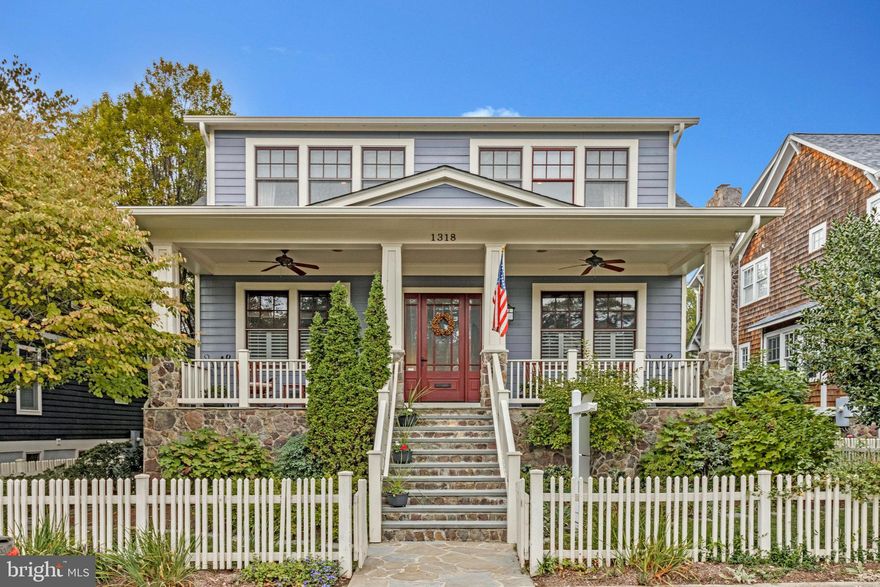 Custom & Spectacular. Built in 2005 and beautifully maintained, this center-hall Craftsman-style bungalow offers exceptional quality, comfort, and smart design across three finished levels. Featuring two-zone HVAC, a dumbwaiter, a whole-house central vacuum system, a Naven instant hot water heater, an environmental pure water filter system, and surround sound, this home blends timeless architecture with modern convenience.
Main level
The heart of the home is the open concept island gourmet kitchen with crown molding, opening to the family room, anchored by a Wolf 4-burner range with griddle, Sub-Zero refrigerator/freezer with icemaker, Sharp under-counter microwave, incognito-panel dishwasher, and a stainless undermount sink with retractable faucet. Dark granite counters with AG edging, self-closing cabinetry, pendant and recessed lighting, and a charming eat-in area with built-in bench seating and storage create a warm and functional space.
The family room showcases a coffered ceiling, built-in cabinetry, retractable TV, surround sound, recessed lighting, and dark hardwood floors. French doors open to a 5’ x 21’ deck overlooking the backyard and driveway. A formal dining room flows seamlessly into the family room, while a cozy sitting room off the foyer offers plantation shutters and a decorative hearth. A main-level office features custom built-ins, surround sound, and plantation shutters. A full bath with a pedestal Kohler sink, Toto toilet, custom tile shower with seat, and wainscoting completes this level.
Upper Level
A large central hallway with crown molding and a custom carpet runner leads to three spacious bedrooms, including a luxurious owner’s suite with a separate sitting room, double closets, built-in bookshelves, and a large walk-in closet with custom storage. The spa-like primary bath boasts marble tile, a glass shower with dual handheld faucets, a double vanity with marble counters, and a private water closet. Two additional bedrooms—each with hardwood floors, ceiling fans, and ample closets—share a marble-topped hall bath. A convenient laundry area with a Blomberg washer and dryer, cabinetry, and attic access completes the upstairs.
Lower Level
The fully finished basement includes an expansive family room with built-ins, bar, and surround sound, featuring a light granite countertop, Scotsman icemaker, wine fridge, Fisher & Paykel dishwasher, and stainless undermount sink. A bonus bedroom with casement windows, a full bath with marble finishes, a cedar closet, and a dedicated craft room add flexibility. Additional highlights include an 8-foot ceiling height, tiled walkways, and a two-car garage with GarageTek shelving, cabinets, rubber mat flooring, and LiftMaster opener. The utility room houses a Navien instant hot water heater, York furnace, AprilAire dehumidifier, and Environmental Water System filtration.
Key Features
· Three finished levels with 4+ bedrooms and 4 full baths
· Gourmet kitchen with Wolf, Sub-Zero & Sharp appliances
· Surround sound, custom built-ins, and plantation shutters throughout
· Two laundry centers (upper level & basement)
· Two-zone HVAC, whole-house vacuum system, and dumbwaiter
· Walk-out lower level with full bar, wine fridge, and bonus bedroom
· Two-car garage with custom storage and electric opener
· Private deck overlooking backyard and driveway
Close to everything and convenience at it's best! Blocks from Metro, moments from National Airport, Dining, shopping and all conveniences. A must see!