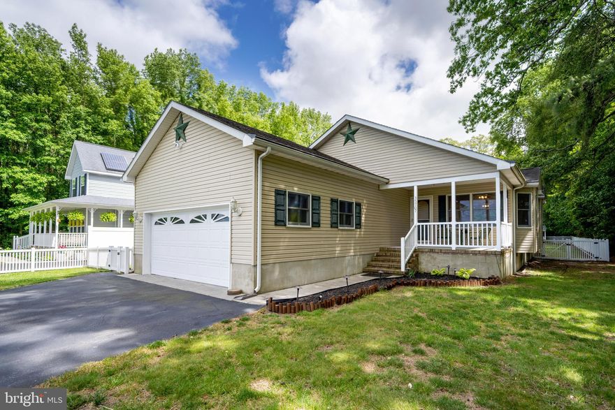 Welcome to 35707 Old Ocean City. Home offers three bedrooms, two baths and garage. Lots of room for outdoor entertaining on the back deck, in the gazebo, or the in the large vinyl fenced in back yard. Great for pets. Lots of room for storage in the floored attic and shed in the back yard. Carpet was replaced in the bedrooms, toilet replace in the master bedroom and new microwave in kitchen.  Home is located just a short drive to the beach or to Salisbury. No city taxes.