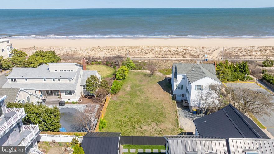 Discover the unparalleled allure of owning the last undeveloped lot on the Rehoboth Beach boardwalk. Measuring 250x50 feet, this exceptional property offers unobstructed, breathtaking ocean views and direct beach access, making it a rare gem in a coveted location. Envision crafting your ultimate coastal sanctuary where you can wake up to the soothing sounds of the ocean while enjoying panoramic vistas. This prime boardwalk lot provides limitless potential for a custom seaside retreat.

Seize this rare opportunity to own a piece of paradise and explore the endless possibilities this property has to offer.