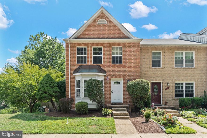 This is it! It's nice to find a home that has lots of space and upgrades. You will be very happy to find this end-unit townhome with a spacious yard that backs to trees and a lake for the privacy you want. As you enter the foyer the gleaming hardwood floors will capture your eyes and keep you interested as it continues throughout the main level. The beautiful kitchen has new custom cabinets that were just installed in February 2021. It also includes stainless steel appliances, granite countertops, and has plenty of space for the cooks who enter the home.  The dining room is large enough for the table of your choice and opens to the family room.  The family room has lots of natural light, wood floors, a fireplace,  a bay window that adds more space, and a newer door (installed 2019) that leads out to the deck that was built in 2017. You will enjoy sitting on the deck or relaxing on the patio after a long day of zoom meetings, work, and/ or school.   Upstairs are 3 well-appointment bedrooms and 2 full baths.  The owner's bedroom has vaulted ceilings and a newly installed barn door that leads to its own private ensuite which was updated in 2019.  There's more... When you enter the walkout basement area it will feel like a whole other space.  It has another fireplace, built-in shelves, a full bathroom, and lots of room for a home office and a 2nd living space. The well-chosen paint colors complete this home.  HVAC  2 years young! TV over the fireplace in basement conveys. This one is ready for a quick closing so you can move right in.  Close to Quantico Marine Base, I95, Rte 1, Shopping, VRE,  Commuter Lots, and much more. Do not forget to click on the movie reel at the top of the listing below the property address to see the 3D virtual tour and the video tour.