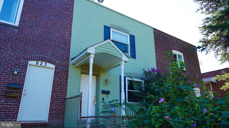 Updated 3 bed 1.5 bath row home, perfect for an investor or savvy owner occupant looking to  create equity. A little TLC will bring this home back to life! Spacious main level with updated kitchen, 1/2 bath, and separate dining area. 3 bedrooms upstairs with  full bath. Basement features laundry and extra finished living space. Property sold AS IS.