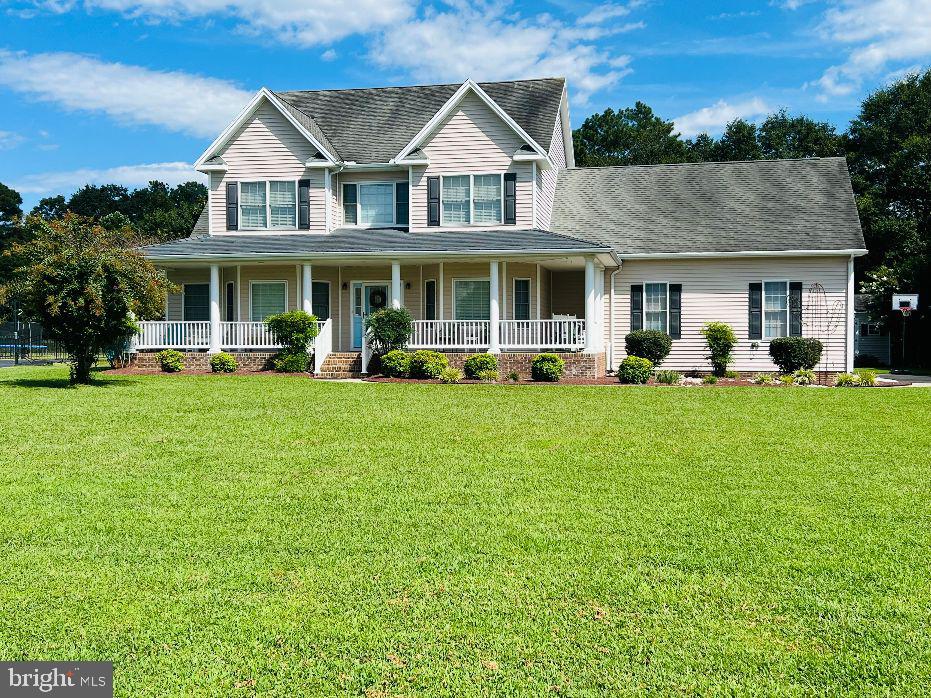 METICULOUSLY MAINTAINED GEM IN GOOSE CREEK! This 3,629 square feet 4 Bedroom and 2.5 Bathroom Traditional Home is nestled on an oversized lot in the highly sought after Goose Creek neighborhood. The first floor offers a large 2 story Living Room with a gas fireplace, built-ins and a ceiling fan. Also on the first floor are a formal Dining Room, a large Kitchen with Stainless Steel appliances with a large Pantry, Quartz countertops and Tile Backsplash. Adjacent to the Kitchen is a large Breakfast Area. The massive Master Bedroom has a large Walk-In Closet and the Master Bathroom that has a Jacuzzi, Step-In Shower, Double Vanity and a Walk-In Closet. All of these areas have Hardwood Floors. The Family Room opens through French Doors and has Luxury LVP floors and a Mini-Split system. The Laundry Room and 1/2 Bathroom are located between and Kitchen and the Garage. The second floor offers a Loft, 3 large Bedrooms, a Bathroom with a Shower/Tub combination, and a 31'x12' Game Room! There is a walk-up floored attic that offers storage galore. The oversized garage has a lot of storage, a Rannai Tankless hot water heater and controls for a Rain Bird outdoor sprinkler system. UPDATES include the Quartz Countertops, Backsplash and a Stainless Steel Deep Garden sink with a Goose Neck faucet (2024). The 21'x12' Rear Deck was replaced and stained in 2024. The Rannai water heater was installed in 2018, the Carrier Heat Pumps were installed in 2019 and are serviced twice a year by REAL. It is noted that the entire 1st floor is heated by natural gas and the second floor is heated by a heat pump. The Mini-Split HVAC system was installed in 2022 and the Washer and Dryer were replaced in 2023. The Crawlspace was cleaned of all debris and new insulation and a vapor barrier were installed in 2022. The entire Driveway was resealed in 2025. An American Home Shield Plus warranty is offered that will include coverage of all Systems, Appliances and Additional Home Items. Goose Creek is located within 5 minutes of Salisbury University and 10 minutes to Tidal Health Hospital and the shops and restaurants of Downtown Salisbury. Goose Creek is 30 minutes from the 10.5 miles of Atlantic Ocean beaches in Ocean City or the state and federal oceanfront parks at Assateague. UPDATED HOME, LARGE LOT, CENTRALLY LOCATED! AMERICAN HOME SHIELD PROTECTED! PRICED TO SELL! Make an appointment today to view this MUST SEE PROPERTY!