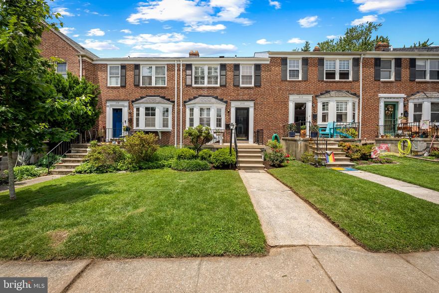 Welcome to 210 Stanmore Road, a beautifully updated townhome in the heart of the highly sought-after Rodgers Forge community. This charming residence features three spacious bedrooms and two full bathrooms, thoughtfully renovated to suit modern lifestyles.

The home boasts refinished hardwood floors and a sleek galley kitchen (2024) outfitted with Bray & Scarff stainless steel appliances. The finished basement offers additional living space—perfect for a family room, home office, or guest suite—and includes a recently added full bathroom with a built-in heater (2023). A convenient laundry center was also added in 2023.

Step outside to your professionally designed backyard oasis by Lerch Brothers, complete with a Loan Brothers (2023) awning, covering the Trex deck, and a gorgeous brick patio—ideal for entertaining or relaxing. Two private parking spaces are located just beyond the rear fence.

Major system upgrades include a new roof (2024) and new HVAC system (2024), ensuring peace of mind for years to come.

Located near top-rated schools, parks, and local amenities, this move-in-ready home offers both comfort and convenience. Don’t miss your chance to own this exceptional property!