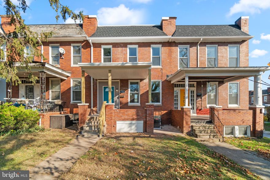 Nestled in the back streets of Baltimore City, this traditional brick townhouse offers a unique investment opportunity with significant potential for returns, as Tenants are already in place and would like to stay!
 This property boasts 1,540 square feet of versatile living space, featuring three spacious bedrooms and two and a half bathrooms, making it an ideal choice for someone who wants to own an investment property. The interior layout is designed for modern living while retaining classic charm, providing a warm and inviting atmosphere. The unfinished basement presents an excellent opportunity for customization, whether you envision a cozy family room, a home office, or additional rental space. With a yard that requires little maintenance and is fully manageable, allowing you to focus on maximizing your investment. Plenty of on-street parking options enhance the property's appeal to potential tenants. Located in a vibrant community, this townhouse is close to local amenities, parks, and public transportation, ensuring ease of access to everything. With the potential for appreciation in this desirable area, this property is not just a home; it’s a smart investment that promises both comfort and financial growth. Don’t miss out on the chance to add this gem to your portfolio!