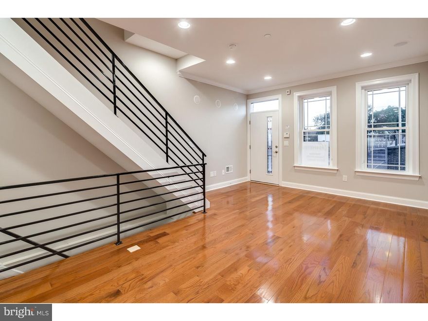 Magnificent 3 story New Construction home in Whitman, just below Passyunk Square area!! ROOFDECK, Granite kitchen, Hardwood floors and much more all for only $279,900.....Don't hesitate on this one!! 3 bedrooms, 2.5 elegant tiled baths. Full 3rd floor master suite, roof-deck with majestic views of the city, finished basement with tiled floors, rear yard perfect for the BBQ and entertaining, and 10 Year Tax abatement !!! This is the best deal in Center City Philadelphia!!! Roofdeck to have very durable fiberglass decking and parapet walls for privacy. The front facade will be brick with a designer standing seam metal sided bay and iron railing. The Exquisite Kitchen with have beautiful cabinets, granite counters, tiled back-splash and quality appliances! All of the bath vanity counter-tops will be granite or quartz. Hardwood floors will be at least 3" wide. Master Bedroom to include a Trey ceiling with crown molding on inside of tray with rope lighting on switch recessed behind the crown molding. Top quality New Construction Home at a very reasonable price, built by the city's premier home builder V2 Properties!! Hurry! Super low taxes. Walk to all of the Pennsport, Dickinson Narrows and Passyunk Square attractions. Pictures are of the builders similar homes.... stop by, meet the builder if there is serious interest.