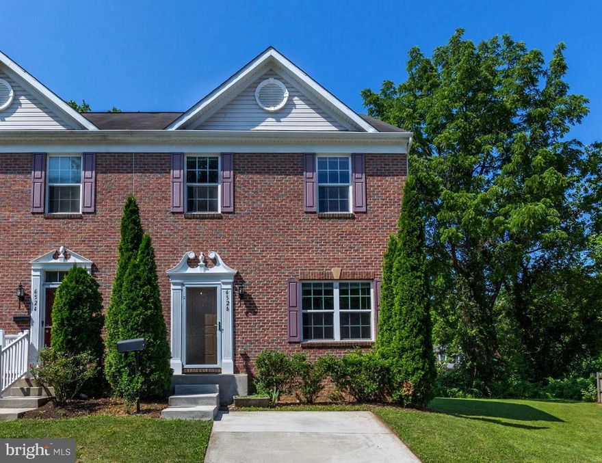 Welcome to this rare opportunity in the desirable Loch Hill neighborhood! This beautifully maintained semi-detached townhome, JUST 10 YEARS YOUNG, offers 3 Bedrooms 3.5 Baths over 2,600 sqft of finished living space.  Step into the main level, where a cozy family room and convenient powder room flow seamlessly into a bright dining area and a large kitchen outfitted with stainless steel appliances. From the dining space, walk out to the backyard featuring newly built deck stairs.  **Upstairs, you’ll find THREE generously sized bedrooms and TWO full bathrooms, including an oversized primary suite with extra sitting area and ample closet space.  **The fully finished basement provides exceptional flexibility, with a large recreation room, a versatile bonus room, another FULLBATH, perfect for a guest suite or home office, and a walk-out to the backyard.  ** Located near local shops, Towson Town Center, and major highways (I-95 & I-83), zoned for Stoneleigh ES.  ***Don’t miss this rare gem—Ready by July 8th and Apply now!