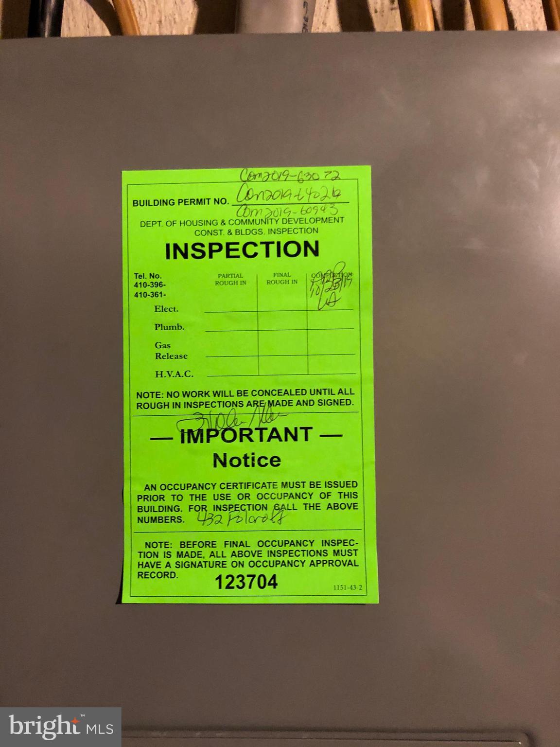 NONE AVAILABLE - Residential