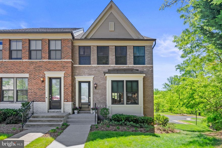 **OPEN HOUSES CANCELLED -- PROPERTY UNDER CONTRACT**  | **3D Tour Link Available** If you've been looking for an amazing house to entertain and host friends, family, etc -- this is it! Built in 2017, this amazing townhome has a huge kitchen island, chefs kitchen with highest upgrade package, open concept floorplan, 10' ceilings on main level, lots of natural light, three full bedrooms, 4th floor with loft level, fully finished basement, full two car garage with EV charger, rooftop deck including retractable awning, main level deck off kitchen for grilling and eating, and incredible moulding and details all throughout. The Rooftop deck is awesome for hanging out, eating a la fresca with the string lights on - it is truly so cute! The house itself is in arguably one of the best locations in the neighborhood -- an end unit in the back of the neighborhood that backs to trees and in the cul de sac.  This home has 4 Total Levels -- Finished basement (perfect play area, additional rec space) with half bath that also connects to the two car garage, main level (kitchen/DR,LR) with half bath, bedroom level (3 BR, 2 full bath) and washer/dryer on bedroom level, upper loft level on 4th floor with built in wet bar, loft space and rooftop deck access. Custom mural in nursery room. Plantation Shutters on main level and custom blinds all throughout remainder of home. 

EV charger in garage conveys! Guest parking is super convenient and located right out back of the unit on the garage side. Location is amazing too -- easy access to Arlington, Falls Church, Lake Barcroft, and commuter routes.

UPDATES:
2020 New Washer and Dryer with pedestal washer and pedestal storage
2020 New refrigerator with bottom freezer, drawer with independent temperature control, door in door with instaview
2020 New Dishwasher 
2020 Custom mural in kids room
2020 Primary Bedroom Walk - In Closet - Custom Shelving Added
2020 IPE solid wood deck tiles on rooftop terrace
2021 EV charger in garage