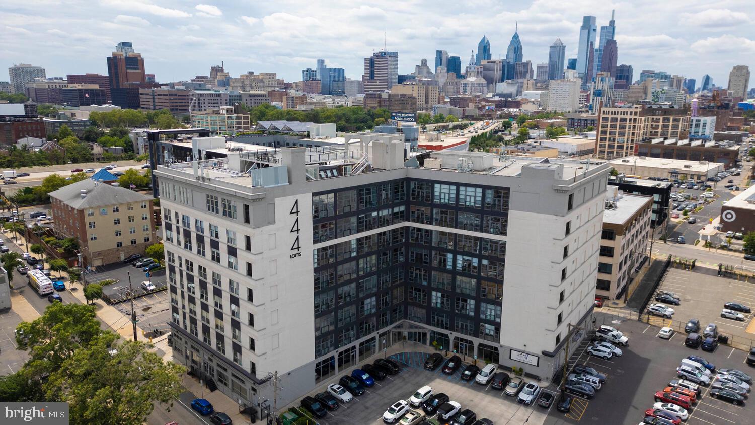 Welcome to this stunning loft-style condo in Northern Liberties! This 2 bed, 1 bath condo offers the perfect blend of modern design and urban living. The open concept layout boast high ceilings, an entire wall of windows, and beautiful hardwood floors creating a bright and airy atmosphere throughout. The kitchen features well-maintained appliances, glossy white flecked countertops, lots of cabinet space, and a stainless fridge. The open living/dining area faces north with floor to ceiling windows. Both bedrooms offer generous space, the main one even has large closets with custom built-ins. The full bath is elegantly designed with modern finishes. LOW condo fees, $473 a month incl heat & parking. Unit 219 comes with it's own storage space, built in shelving systems and in-unit stacked laundry. This dog (and cat) friendly building features a 24-hour staffed front desk, gated parking, full gym, bike storage, and on-site maintenance. The location here can't be beat! Conveniently located to cafes, restaurants and shops in Northern Liberties and Old City. There is easy access to both 95 and 676. Don't miss out on one of the best units in this building!! Just below the skyline, set between Old City & Northern Liberties, lays this recently renovated lobby & exterior warehouse conversion loft building, which includes one gated off-street parking space and 24/7 security with front desk personnel. You can take the elevator to the 2nd floor and find this unit in its hall at the end of the main hallway. Upon entering the home, you will be wowed by the expansive ceiling height, gorgeous wood floors, brick walled condo. The main hall leads into a massive great room filled with natural light from the east-facing wall of windows and Juliette's balcony. OPEN floor plan! This ample flex space can accommodate many different layouts & furniture arrangements. an Rich with amenities, this unit includes a state-of-the-art fitness center with a running track, a deeded storage bin, and an onsite maintenance & management company. Be Well fed cafe is in the lobby, offering healthy grab-and-go meal prep—within walking distance to public transportation, shopping &restaurants. Don't wait, own it today! This former industrial area, revitalized by artists in the 1990s, is now a hipster hotspot pulsing with art galleries and trendy boutiques. Built on the site of an old brewery, The Piazza is a shopping and dining complex located under luxury apartments. Locals head to North 2nd Street for global restaurants, craft beer halls and dance clubs, or to the Liberties Walk pedestrian mall for bike paths and unique shops, and the best Bardot's Pub/restaurant on 4th St!