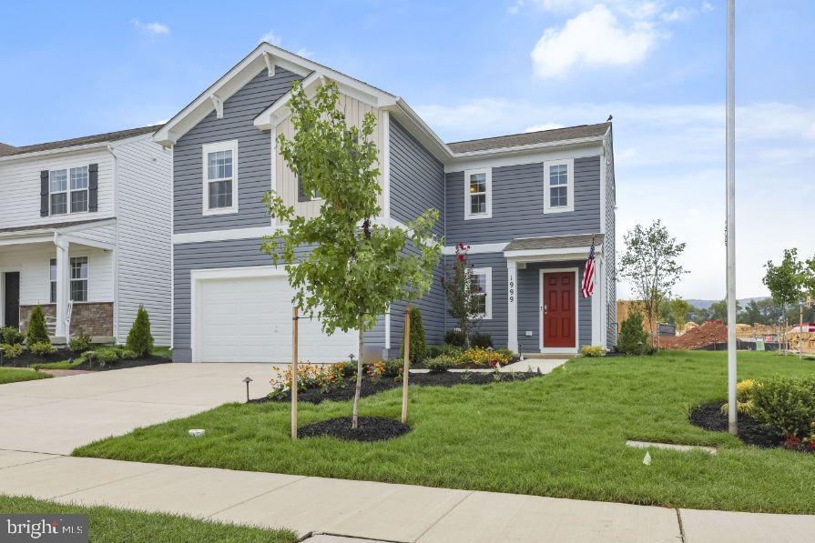 September Delivery! The well-appointed Deerfield is a versatile home which boasts 4 bedrooms and 2.5 baths, and just shy of 2,000 square feet of living space. Entertain with ease in the open plan kitchen and living area. You will enjoy the beautiful mountainous scenery that surrounds this community as well as the ease and proximity to downtown Frederick. Come take a look today! *Photos not of actual home, and are of a similar model*