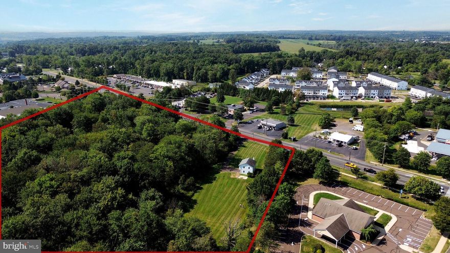Comprised of 2 adjoining Parcels, this real estate investment opportunity offers 3.31 acres of PRIME REAL ESTATE on Easton Road, Route 611…Featuring very high daily traffic of 20,000  and visibility, expansive road frontage and Village Center District Zoning - allowing for many uses including Detached or Two-Family Dwelling, Multi-family Apartment, Multi-Family Townhouses and short-term rentals. This increasingly popular and desirable location in Bucks County is surrounded by  well known retailers including Wawa, Rite-Aid, Dunkin Donuts, McDonalds, Giant, Wells Fargo, Univest Bank and more. Build your business in this exceptional location and growing community and bring your development ideas to life. (Parcels: 34-004-055-023 & 34-003-133)
