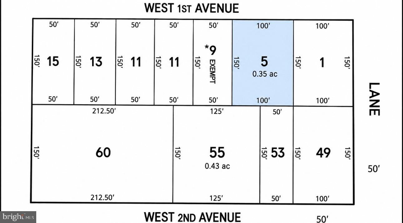 1ST AVENUE W