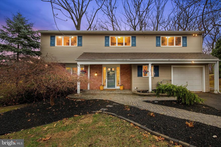 **Offer Deadline - Tuesday, April 8 at 9am** Just Listed in the neighborhood of Parkview Gardens in Upper Dublin School District! Welcome to 1137 Dundee Dr, a 3-bedroom split-Colonial with a large fenced backyard and bright and airy sunroom addition. As you enter into the tiled foyer, a convenient flex space can be found on this level that can be used in a variety of ways: home office, play room, media room/theater or even a home gym. A separate laundry room can also be found on this level, with both cabinetry and closets for storage, and access to the convenient 1-car garage. Up a few steps you'll enter the grand living room/dining room with two-story vaulted ceilings, hardwood floors and recessed lighting. The eat-in kitchen is equipped with stainless steel appliances, ample cabinet space and large windows that let in plenty of light. From here you can access the 580sqft sunroom addition (New Roof on this area installed in 2024) that can also be used in a variety of ways. Upstairs, you will find 3 freshly painted bedrooms with hardwood floors and a large hallway bathroom with a tub/shower combo and a unique surprise feature behind the bathroom mirror that you'll have to see for yourself... The primary bedroom features a full ensuite bathroom with updated shower. Outside, the fenced yard provides over a quarter-acre of space for children and pets to play, as well as a large patio that makes an ideal entertaining space for summer BBQs. This home is located walking distance to Thomas Fitzwater Elementary School and a stone's throw from the Promenade at Upper Dublin with myriad options for shopping and dining. Make your appointment today!