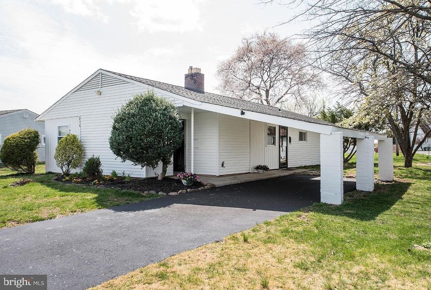 Feel right at home the moment you walk through the door—238 Willow Drive is attractively priced and move-in ready. It’s just waiting for you!  Designed with functionality in mind, the home offers two separate entrances, one via the kitchen and another through the laundry/storage room. This recently upgraded home offers convenient single-level living with a comfortable and inviting, open concept floor plan. The interior features freshly painted neutral walls, a spacious kitchen with brand new appliances and eat-in area. The expanded living room, featuring a decorative fireplace, opens to the kitchen and dining area, creating an ideal layout for entertaining. Three nice sized bedrooms are at the other end of the home, with a centrally located updated bathroom. The spacious backyard is waiting for BBQs, games and is equipped with a large shed with electricity. At the front, a freshly resealed driveway and a large attached carport offer plenty of parking and keep your car protected—no need to dash to the door when it’s raining. The great location and Pennsbury School District make this home a wonderful opportunity. Schedule your appointment today.