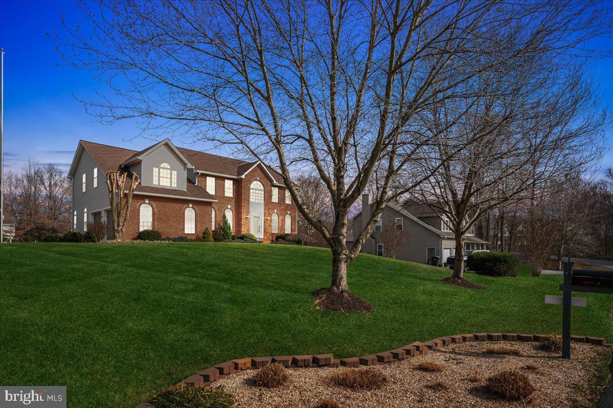 Located in the highly sought-after Cross Point neighborhood, this gorgeous colonial-style house boasts 5 bedrooms with the potential to add another, 3.5 baths, and ample space for comfortable living. Assumable 2.75% VA Loan!!! The kitchen is stunning with wonderful natural light, perfectly designed for both family gatherings and entertaining friends and neighbors. Step out from the kitchen onto the expansive deck, complete with a pergola and sailcloth shades, creating an ideal setting for outdoor entertaining. Additionally, two outbuildings with electricity provide versatility and convenience, catering to the gardener in you. The two-car garage features "Race Deck" flooring and steel cabinetry which will cause garage "envy" amongst your friends!Downstairs, a full apartment with a separate entrance provides an ideal space for multigenerational living, an au pair suite or for renting out.
Quick access to major arterial roads ensures an easy commute to DC, Northern Virginia, and Annapolis, making this home a perfect blend of luxury, convenience, and functionality.