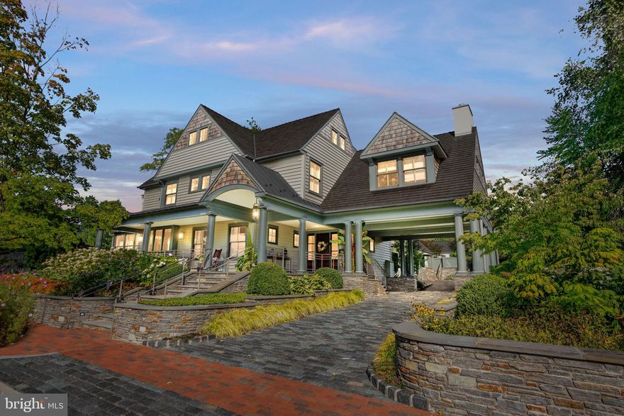 Discover a world of unparalleled elegance where every detail is crafted to perfection, from sweeping architectural lines to the serene outdoor surroundings that envelop this one-of-a-kind retreat.  An estate that embodies luxury at its finest nestled in the heart of Doylestown Borough, gracefully set on an oversized, private lot.  This home is a true masterpiece of design and craftsmanship built by the acclaimed Jarrett Vaughan Builders of Bucks County.

The approach is an experience in itself.  As you arrive, the home’s architectural elegance takes center stage, framed by verdant gardens and stone walls that mirror the beauty of Bucks County’s rolling countryside.  Step onto the bluestone front porch and into an entry foyer flooded with light and meticulously laid wide oak floors lead the way through an open, artfully designed layout.  The living room welcomes you with an aura of serenity as the multitude of windows allows the scenery outside to become an extension of the interior.  Custom built-ins create an understated elegance, perfect for displaying fine art.  Adjoining the living area, the kitchen is the crown jewel - a chef’s paradise outfitted with quartz countertops that flow seamlessly and an oversized, custom wood island.  Every detail has been elevated, from the professional-grade Wolf six-burner cooktop and oven and the expansive SubZero refrigerator.  The kitchen opens to an exquisite dining room, where a vaulted ceiling adds warmth, and then a family room with plenty of light and a stone fireplace beckons you to linger.  This inviting retreat with built-in cabinetry, a dedicated office, and a mudroom completes the first-floor layout, providing both convenience and elegance.

Ascend the open staircase to discover two incomparable bedroom suites, where refined comfort and exceptional taste unite in luxurious sanctuaries.  Each suite boasts its own gas fireplace, custom cabinetry, and walk-in closet, exuding calm sophistication. The second floor also offers two additional bedrooms, each filled with natural light and showcasing unique touches.  These bedrooms are connected by a stylish Jack and Jill bath, with fine finishes that reflect the estate’s meticulous attention to detail.  The second floor includes a Study with vaulted-ceiling study with a gas fireplace and custom cabinetry. Additionally, a private laundry room provides seamless convenience, enhancing the upper floor’s sanctuary-like atmosphere of comfort and privacy. Venture to the third floor for a versatile bonus space—ideal for creative pursuits, a playroom, studio, or extra storage.
The lower level unfolds a world of entertainment and relaxation.  Picture yourself enjoying a glass of wine from your expansive wine cellar then cozy up by the gas fireplace in the inviting lounge area, or maintain your fitness routine in the dedicated workout room.  

Mechanical features include a geothermal HVAC system, radiant warmth throughout, ensuring comfort year-round, and a whole house Generac generator for peace of mind.  For music lovers, in-wall speakers are integrated throughout the home.

Outside, the estate captivates with meticulously landscaped gardens and a serene atmosphere complete with an outdoor living experience.  Wood-burning fireplace, outdoor kitchen, koi pond, fountains, all perfect for outdoor entertaining.  This remarkable property is not just a residence, but a lifestyle - a celebration of elegance, comfort, sophistication, unparalleled design, and the beauty of Bucks County living all in Doylestown Borough!  It’s an invitation to create a life rich in experiences, memories, and luxury.  Contact Eric Green today for a private showing.  Listing agent to accompany all showings.