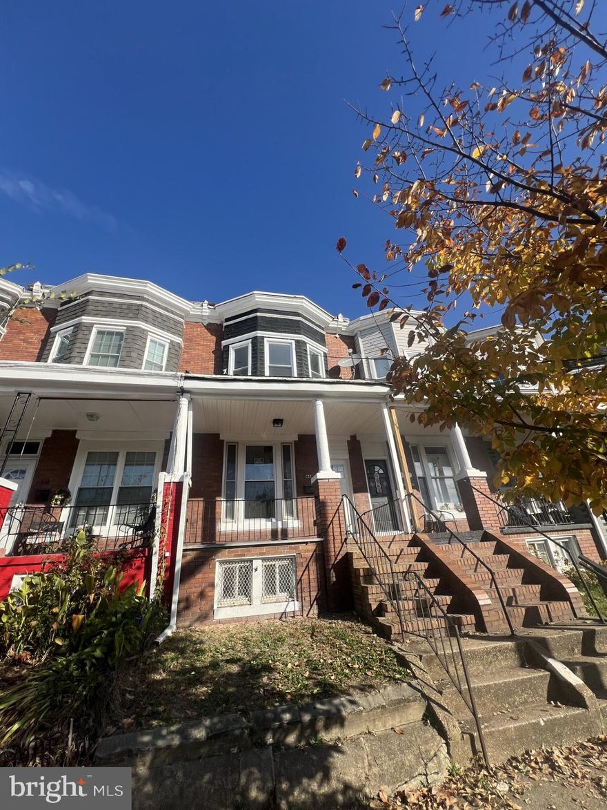 property renovated - new windows, new HVAC, new kitchen w/new appliances, new bathrooms, new flooring, freshly painted, full finished basement, new water heater, new electric service, new lighting and ceiling fans and much more - 3BR, 1.5BA, 3-level rowhome - walk to shopping