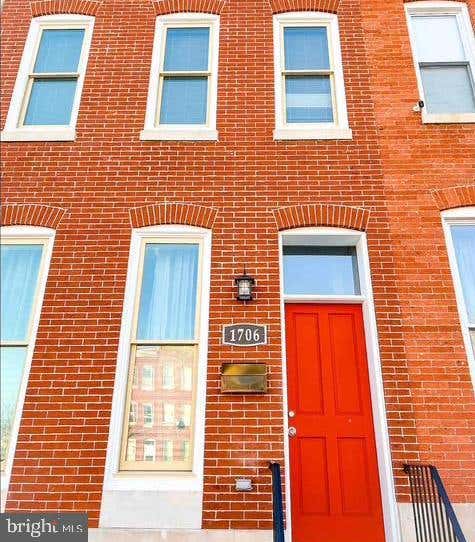 Townhouse For Rent - 1706 N Broadway #UNIT 1<br/> BALTIMORE, MD 21213