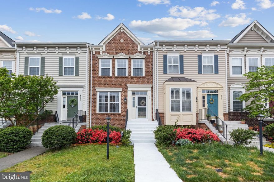 Great townhome conveniently located in Potomac Station!  Three finished levels!  Main level includes large living/dining room area with new carpet!  Large kitchen includes upgraded granite counters along with stainless steel appliances.  Sliding doors to rear deck for easy access for grilling & outside entertaining!  Upper level features two master suites plus laundry area!  Lower level rec room includes cozy gas fireplace.  Lower level den great for home office!  Large half bath!  Lots of extra storage.  Daylight lower level to fenced rear yard.  Roof recently replaced!  Enjoy this great home!