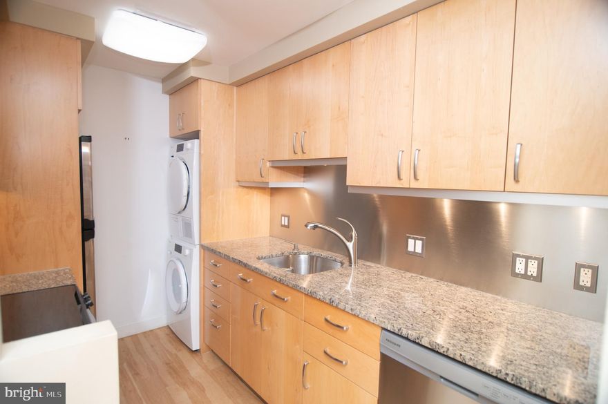 You are invited to see this lovely one-bedroom 725  Sq Ft unit with a Miele washer/dryer, 3 huge closets, crown molding, plus a free storage bin in the building! This unit is ready for you to move right in! The Kennedy House is a luxury building in the heart of Center City. The building has a concierge, 24-hour security, a rooftop pool with an AMAZING view, a community room, a bike room, laundry facilities, a library, a fitness center, an onsite garage, onsite management, and hospitality suites. The monthly fee includes your real estate taxes, electricity, air conditioning, heat, water,  basic cable TV, and use of the rooftop pool and fitness center. The Kennedy Food Garden and na Brasa Brazilian Steak House are in the building! Both Suburban and Amtrak 30th Street Stations are a few blocks away. The 17, 33, and 32 buses stop at the corner of 19th and JFK Blvd. You have upscale restaurants, shopping, and museums right outside your door! There is a one-time administrative fee of  $14,523.40. There are nominal fees for the hospitality suites and parking. This is a co-op building and all buyers must be approved by the Co-op Board. Buyers must have strong financials and at least a 700 + credit score.  Sorry, but only a comfort or service dog, 2 cats, and/or birds are allowed per unit. This building does NOT allow subletting.