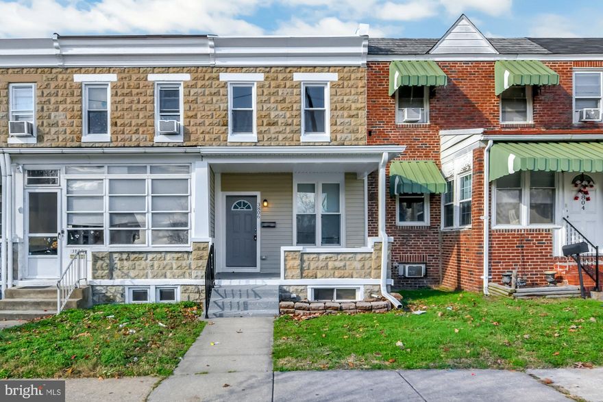 Fully renovated from top to bottom by CR of Maryland! Upgrades include new flooring and fresh paint throughout. Luxury kitchen with upgraded counter tops and brand new stainless steel appliances. 3 bedrooms, and 1 full bathroom on the upper level. Call today to schedule a private showing!  Virtual tour available