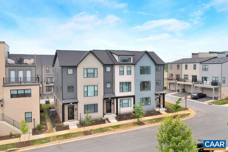 PRESALE.  The END UNIT Bainbridge, a light filled 22? wide townhome thoughtfully designed for an efficient use of space. The entry level has an office, full bath, & attached two car garage. The open main level is perfect for entertaining w/ great room, dining, kitchen w/ 9? island, Trex deck, & ½ bath. The 3rd level consists of the primary suite, dual vanity hall bath, two additional bedrooms, & side by side laundry. Premium location in the heart of Old Trail across from 18 acre Western Park, steps to dining, coffee shop, the pool, golf, walking trails, schools & more! Every home is Pearl Gold Certified and HERS scored by a third party to ensure quality, comfort, energy efficiency, & peace of mind. Similar photos.,Granite Counter,Maple Cabinets