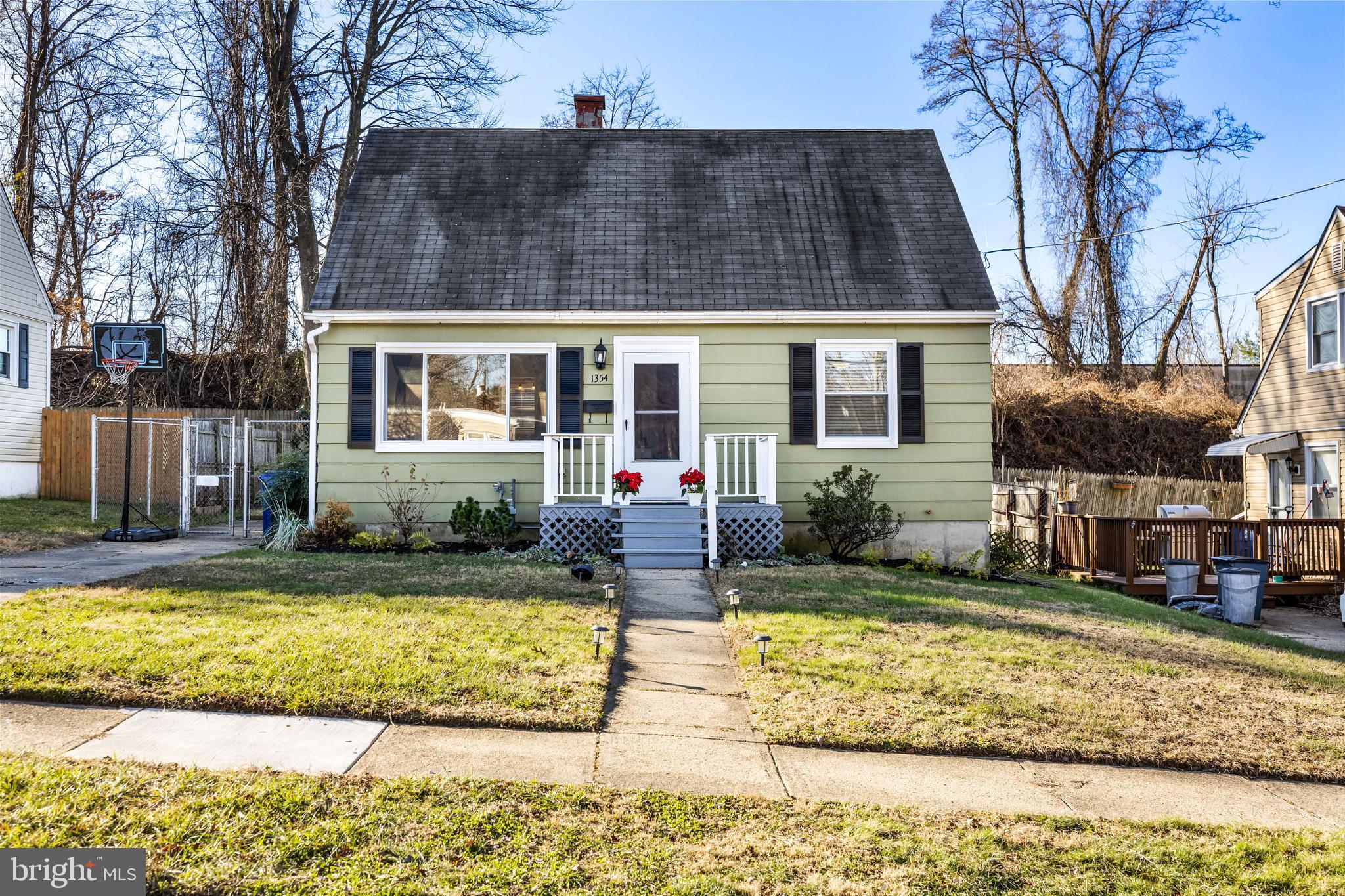 You’re going to love this shingle 4 bedroom Cape Cod located in the very convenient neighborhood of Sudvale. There are 2 bedrooms and 1 bath on the main level and 2 additional bedrooms on the upper level. There’s a spacious lower level recreation room with a powder room and additional unfinished space as well. Lots of light and gleaming hardwood floors on the main level. You can park 2 cars comfortably in the driveway. Fully fenced rear yard with large deck perfect for outdoor entertaining. There is great shopping and restaurants close by and minutes to Target, Trader Joes and 695.