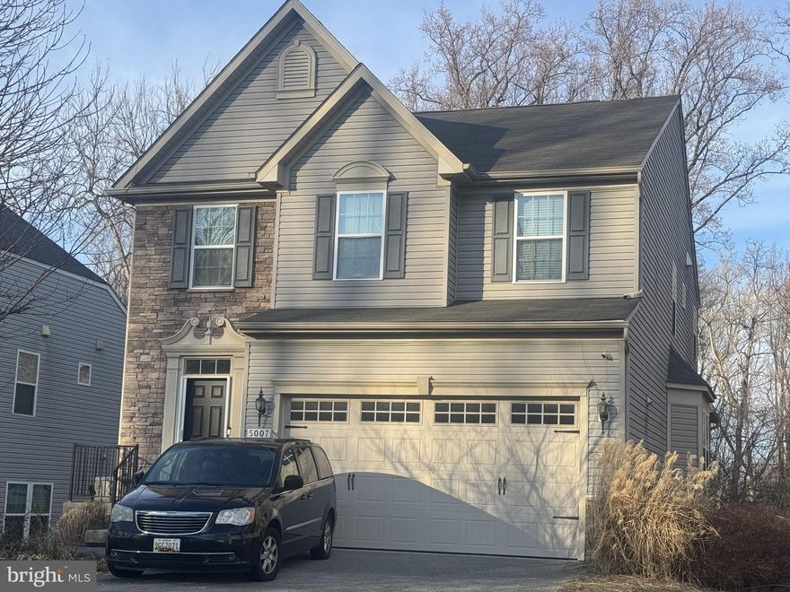 OPEN HOUSE Sunday April 13, 12 noon - 1:30 pm!  STUNNING home in Howard County's first Green Neighborhood! Be prepared to be wowed! SHOWS LIKE A MODEL HOME! 4 Bedroom 3.5 Bathroom Colonial with 2 car garage, neatly set back from the main road on a charming cul-de-sac, ensuring little extra traffic.  Extensive upgrades were made during a 2019 major renovation, including upgraded kitchen with tiled floor, adding a kitchen peninsula with breakfast bar, recessed lighting, pendulums, and under-cabinet lighting, along with 5” oak flooring, lighting, fixtures,  all appliances, and a finished basement.  The main level, from the foyer, offers a separate formal dining room and wide open kitchen/living area. The large kitchen with stainless steel appliances, granite counter tops, and a gas range with double oven, are an entertainer’s dream kitchen, and opens to an inviting morning room! Gorgeous rich hardwoods throughout. The airy stairwell leads up to the open 2nd level laundry room. There are 4 spacious bedrooms including an over sized primary bedroom suite with walk-in closet, dual vanity bath with separate tub and its own closet. The lower level completes the home with a large finished rec space, office, full bath, 2 storage areas, and a walk out exit. Enjoy your treed view to the rear, from your deck, at any time of the day. This is the house you’ve been waiting for! Also included: manually started gas-powered generator, radon mitigation system. The Greens at Locust Chapel was designed to be environmentally sustainable and features a solar powered community pavilion, porous sidewalks/walking trail, and lovely rain gardens throughout. Deferred water/sewer charge is $600/year.  COMING SOON:  Tenants will be out by 3/31 and the seller will quickly have some touch ups completed for your benefit!  Don’t wait; it won't last long!