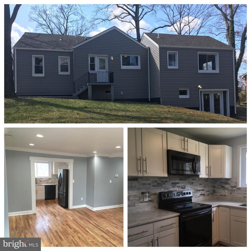 NO MONEY DOWN PROGRAM FHA - SUBDIVIDABLE LOT CONVEYS 50K VALUE Absolutely Gorgeous Renovation.  This one is a MUST SEE!!! Loads of space in this spectacular cape cod.  New Black Stainless Steel Appliances, Fresh Paint, Recessed Lights, Polished Hardwood Floors, Black Slate Tiled Bathroom, New Furnace/HVAC, Fully Finished Basement, 2 driveways and a backyard that just keeps going. OPEN 4/22 12-5PM