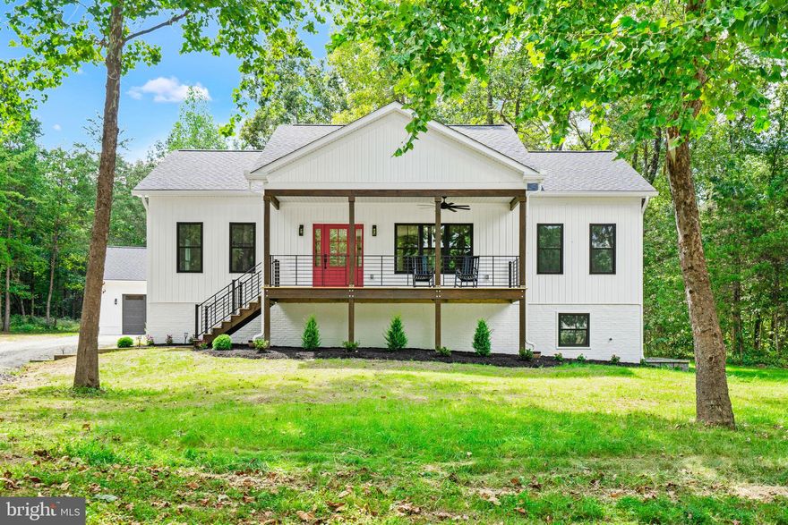 PRICE REDUCED $50,000.00.  ITS THE END OF YEAR AND THE BUILDER WILL HAVE MORE INVENTORY IN 2026.  BUILDER WILL LOOK AT ALL OFFERS!  Could this be your CHRISTMAS PRESENT?   Welcome Home to this brand new MOVE IN READY 2,700 square foot home with detached OVERSIZED 30x30 2 car garage / workshop that includes an 50 amp EV charger outlet  - lots of room to grow.  The last buildable lot in this mature, tree filled, large lot, very private subdivision.  2 acre lot and NO HOA! (Road Maintenance Agreement @ $120.00 per year).  Large front porch with ceiling fan, beautiful kitchen with custom lighting, custom no print glass Samsung Bespoke appliances, island, quartz countertop, three large bedrooms (with an optional 4th), three bathrooms with additional room/flex space for work from home office, gaming room, crafting room in addition to full basement to make it yours!  Luxury Vinyl Plank flooring THROUGHOUT, custom marble bathroom tile, LED Smart Bathroom Mirrors in all bathroom, walk-in closets, brand new hi-capacity washer and dryer, French door walk out basement, too many builder custom upgrades to list.  An excellent location for commuting, only 2 miles to Rt. 28 and 6 miles to Warrenton.   School district for Auburn Middle School and Kettle Run High School.   Right around the corner from the county’s largest lakeside park.  A must see for yourself as pictures do not do any justice..  This one will not last long.