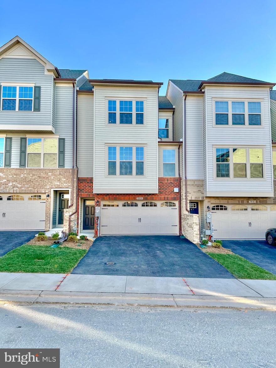 Welcome to Parkside Reserve!  Inside, the kitchen has a large island along with plenty of cabinets and a covered deck included off the main level. Upstairs are 3 large bedrooms, including the primary suite with a walk-in closet and bath with dual vanities and a large shower with a seat. This well-appointed townhome includes 3 Bedrooms, 2 Full Baths and 2 Half Baths, 2-car garage, Oak Stairs, Carlton Palette, Espresso Cabinets, Stainless Steel Appliances, Hard Surface Flooring on the Main Level Quartz Countertops, Espresso Cabinets, Finished Recreation Room and much more!! The community (HOA fee covered by landlord) is surrounded by forest conservation with lovely views and quiet surroundings. The community offers a fitness center, outdoor pool, community trails and playgrounds, a clubhouse and nature parks. Enjoy unbeatable convenience. Located right of I-295 and minutes to shopping and dining.