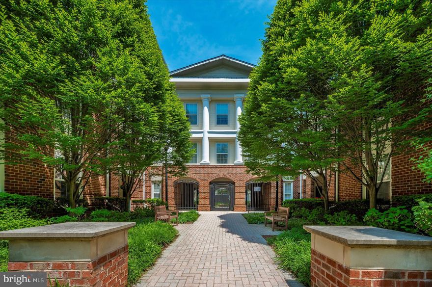 Wonderful quiet top floor unit with impressive sky and Treetop views.  Elevator(s) within complex as well as secure buildings and secure parking garage. 
The Colonnade offers resort style amenities, Pool, Sauna, Fitness center, Media Lounge, Library, pocket parks, tasting room. Two Garage parking spaces included, Granite Kitchen Counters, Stainless Steel appliances, Fire Place, Wood Floors in living-dining area and a great porch. 
All the  best of Kentlands Shopping and Dinning just a short walk, bike or drive away. Wonderful Montgomery County location close to i270 and the MD200/iCC, Metro Line ( Shady Grove ), Metro Bus plus MARC Rail.