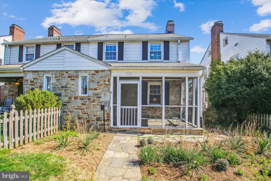Fronting the coveted Armagh Village, this charming semi-detached home is truly more than meets the eye. From the moment you approach, you're greeted by a welcoming screened-in porch, the perfect spot to relax and enjoy the surroundings.
Step inside to discover a spacious living room featuring a cozy wood-burning fireplace and beautiful hardwood floors that flow seamlessly throughout. The generous formal dining room provides ample space for family gatherings and entertaining. The updated galley kitchen is both functional and charming, with a cute-as-a-button breakfast nook to start your mornings off right.
The second level boasts three generously sized bedrooms, offering plenty of space for rest and relaxation. And, yes, count them—two full bathrooms, ensuring convenience and comfort for everyone.
The third level is a versatile bonus space, ideal for a 4th bedroom or home office. With a newly installed, separate HVAC system dedicated to this level, you'll enjoy a perfect temperature year-round.
The lower level provides even more options with a recreation room (or home gym) along with a utility & laundry room and another bathroom  (great setup for a dog wash!) The attached garage offers space for one car - or perfect for additional storage, while the driveway provides easy access to the home.
This home is situated in a wonderful neighborhood where properties like this are rarely available. Don’t miss your chance to own this exceptional home!