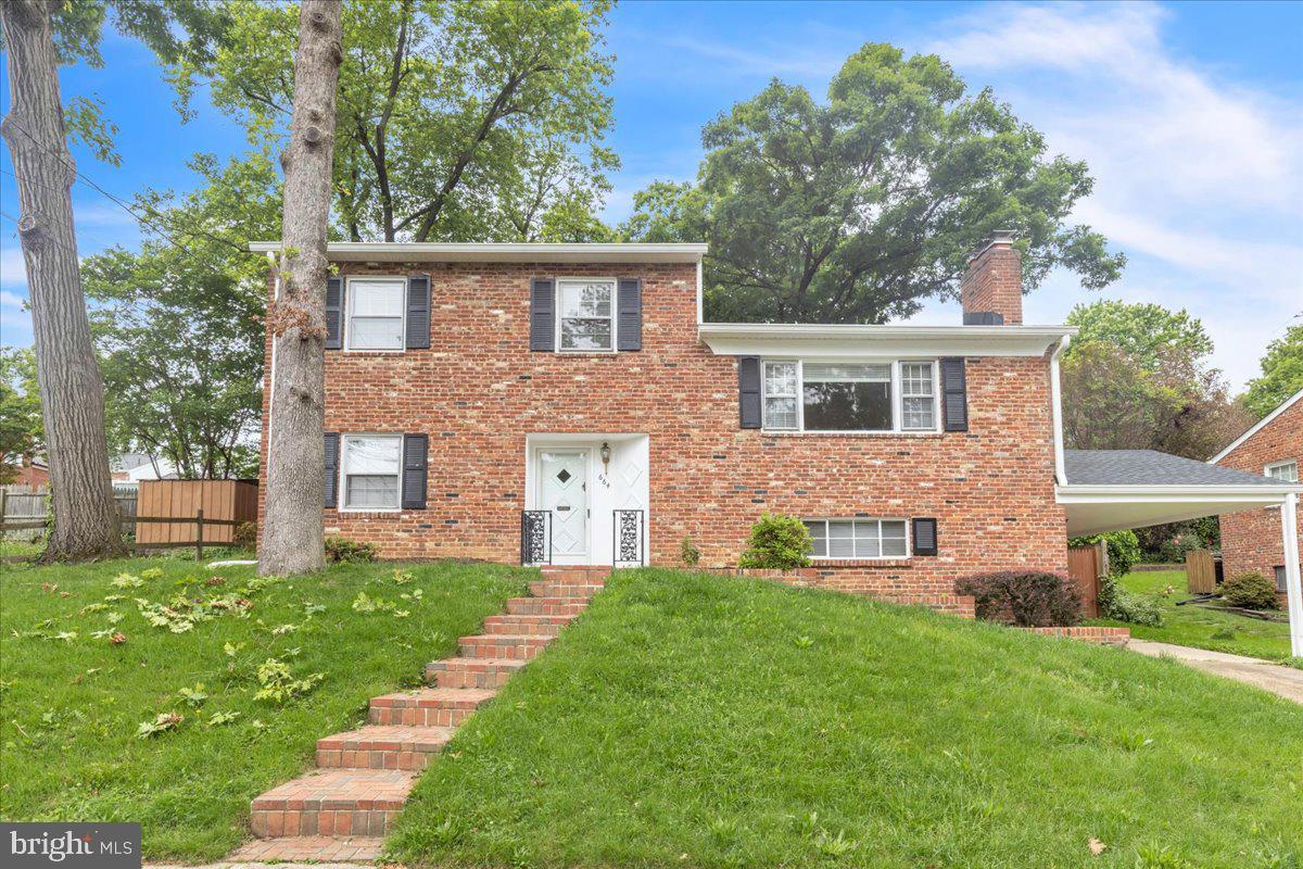 Discover an impeccably maintained, generously proportioned split-level sanctuary at this prestigious address. Indulge in the opulence of freshly laid carpeting and the seamless convenience of a splendid deck accessible directly from the kitchen. Enveloped by an all-brick exterior, this abode exudes timeless charm and unwavering durability. Conveniently located near Route 50, Columbia Pike, and an abundance of upscale shops and delectable dining destinations, luxury living and accessibility converge effortlessly. Please be advised, this residence graciously declines pets.