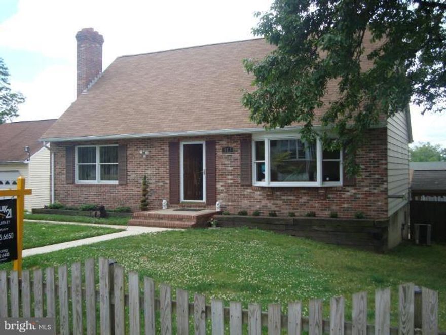 Beautiful Spacious Cape Cod. This home is much LARGER THAN IT LOOKS!  It has 4 bdrms & 2 full ba, 2 Car Grge., Cntr AC, Gorgeous Oak Hrwd Floors, Newer Appliances; W & DYR CONVEY! Spacious Family Home / Great for Entertaining / Feels like a Colonial due to a full dormer across the back / No slanted ceilings.  Home Owners Warranty.  Must See...this is Priced to Sell, BELOW THE CNTY Assessed Value!