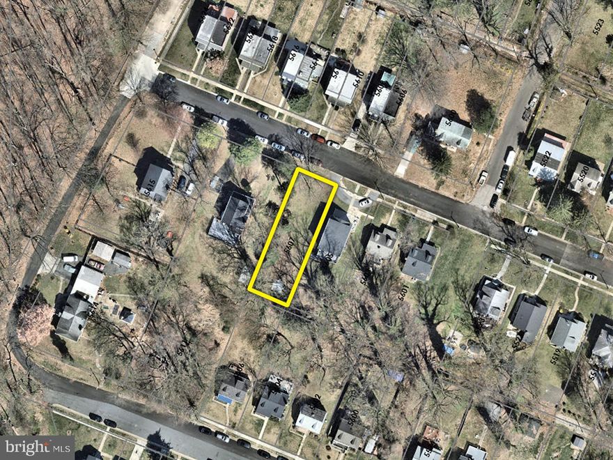 ONLINE AUCTION: Bidding begins 2/24/2026 @ 10:00 AM. Bidding ends 2/26/2026 @ 11:10 AM. List Price is Suggested Opening Bid. Deposit: $7,500.

+/- 7,623 ft² Parcel of land located in the Howard Park area.
JUST MINUTES to Powder Mill Park and Forest Park Golf Course.
Easy access to major traffic artery Liberty Heights Ave.
Property is a vacant lot.