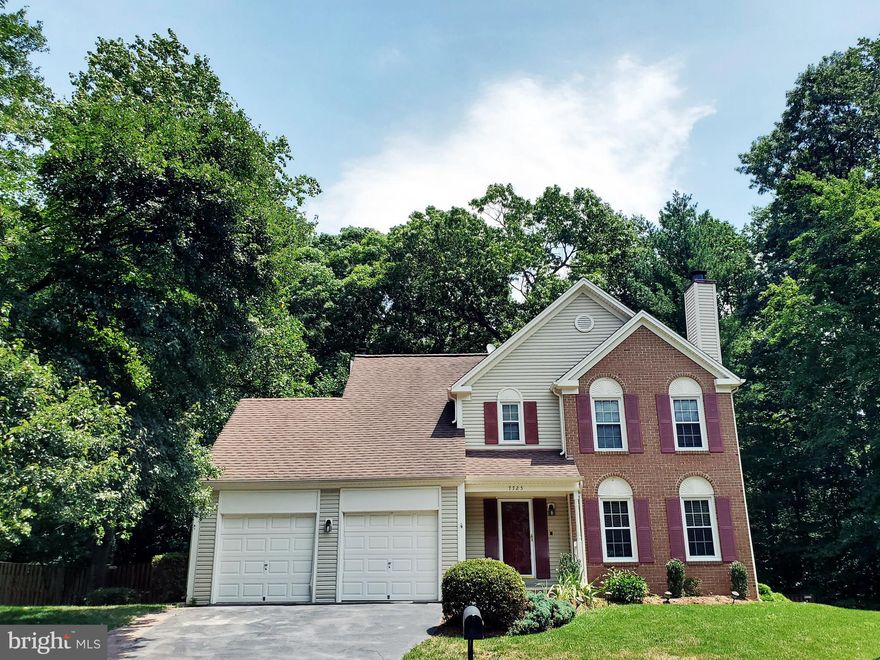 Welcome to 7725 Green Garland Drive in the highly desirable neighborhood of Afton Glen. This lovely home has a kitchen with 42" cabinets and granite counters. It opens to a bright family room with vaulted ceiling, skylights, and a wood burning fireplace. Sliding doors in family room opens to the oversized deck and down to the private swimming pool.  New HVAC and fully refinished deck. Please refer to the floor plan provided. Walking distance to trails and playgrounds. Easy access to shopping centers, restaurants, VRE, Metro, I-495 / I-395 / Fairfax County Parkway.