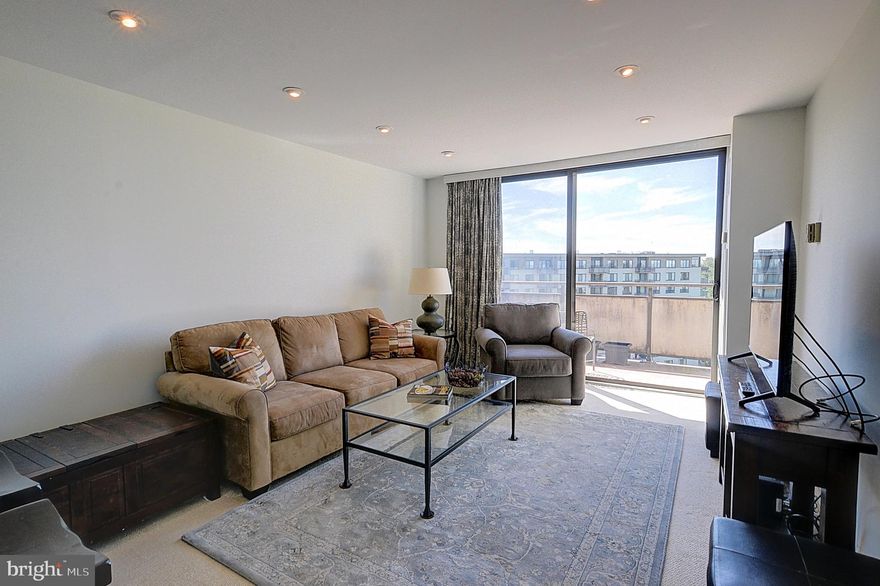 Penthouse-Level 1-Bedroom with Private Balcony and Updates – Unit 1805N<br><br>
This bright and inviting North Tower penthouse residence offers 630 square feet of thoughtfully designed living space. The open living and dining area extends to a private balcony with wide treetop views, creating a peaceful retreat above it all.<br><br>
The modern kitchen features white cabinetry, updated counters, a tile backsplash, and a full appliance suite. The renovated bathroom offers a clean modern design with updated tile, vanity, and fixtures. The bedroom includes recessed lighting, great natural light, and ample closet storage, including a walk-in closet with custom shelving.<br><br>
The monthly coop fee covers all utilities (electricity, gas, water, sewer), real estate taxes, cable TV, air conditioning, heat, insurance, parking, and building amenities.<br><br>
The Promenade offers resort-style living with indoor and outdoor pools, 7 tennis courts, pickleball, a racquet club house, and a state-of-the-art fitness center with indoor pool, sauna, lockers, and hot tub. Residents enjoy 24-hour security, concierge front desk service, and an arcade with Chef Tony’s restaurant, shops, and essential services like a convenience store, dry cleaner, and beauty salon.<br><br>
This is a rare opportunity to own a penthouse-level home in one of Bethesda’s most desirable communities. Schedule your showing today!