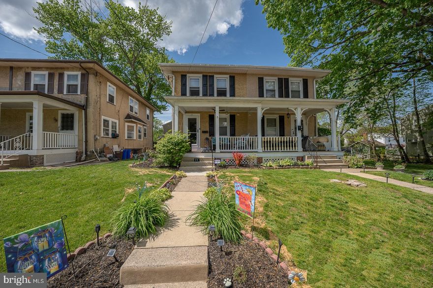 Welcome to 25 E Rively Ave – a charming, move-in ready twin home that blends classic character with modern updates!  Step onto the inviting front porch, complete with a ceiling fan – the perfect spot to sip your morning coffee or unwind in the evening. Inside, you’ll find the Living Room featuring a cozy faux fireplace with electric insert and a ceiling fan for comfort.  The generously sized Dining Room, filled with natural light from three large windows, is ideal for hosting gatherings or family meals. The beautifully updated Kitchen boasts crisp white cabinetry, granite countertops, a stylish new backsplash, a convenient coffee bar, and newer appliances. You’ll also enjoy easy access to the fenced-in backyard right from the Kitchen!  Upstairs, the Primary Bedroom offers a large closet with built-in organizers, while two additional bedrooms – all with ceiling fans – provide flexibility for guests, family, or a home office.  The freshly painted and sealed basement is a versatile space – perfect for a home gym, extra storage, and laundry area.  Outside, relax on the spacious patio in your private, fenced rear yard, which also includes a shed for added storage. All that’s left to do is move in and enjoy! Don’t miss your chance to make this beautiful home yours!
